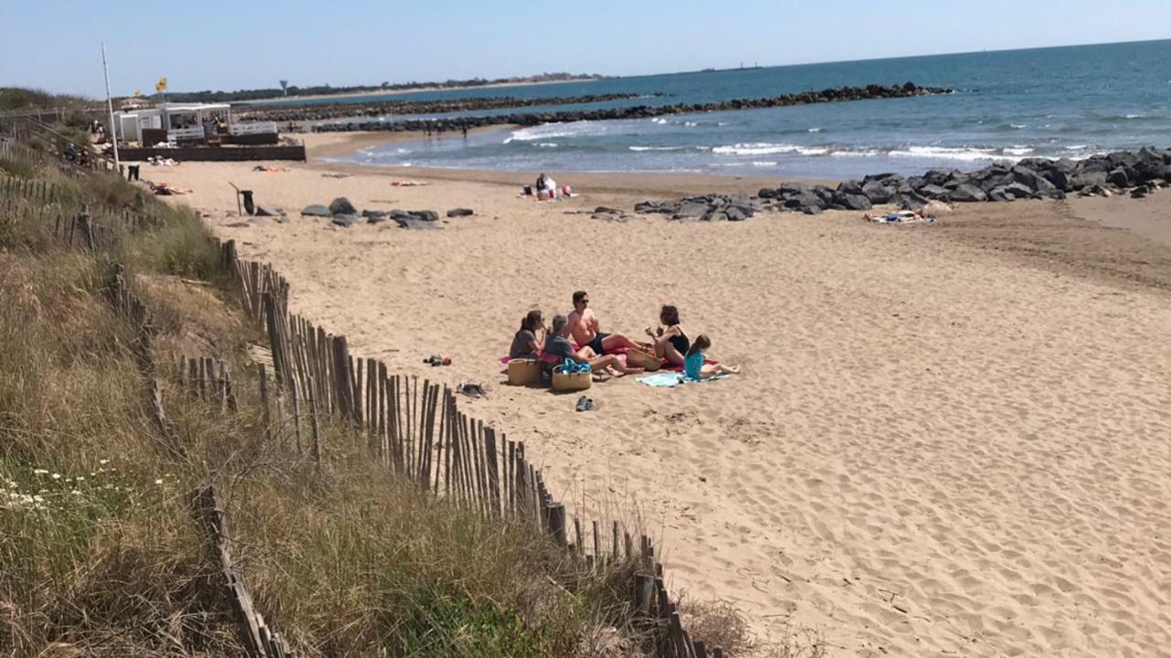 Vias Plage : résidence sécurisée bord de mer Exterior foto